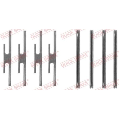 QUICK BRAKE Zubeh&ouml;rsatz, Scheibenbremsbelag 109-1072