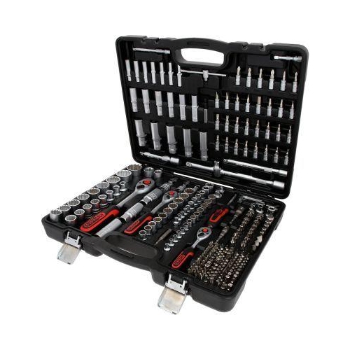 1/4 Zoll+3/8 Zoll+1/2 Zoll Steckschl&uuml;ssel-Satz, 255-tlg KS TOOLS 916.0255