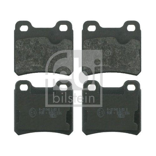 FEBI BILSTEIN Bremsbelagsatz, Scheibenbremse 16135