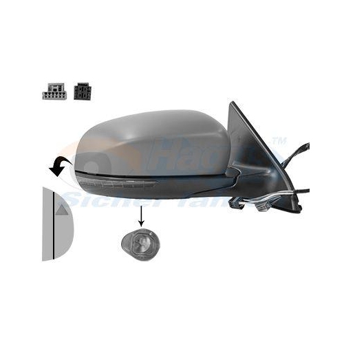 VAN WEZEL Au&szlig;enspiegel * HAGUS * 2128828