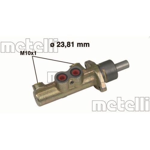 METELLI Hauptbremszylinder 05-0411