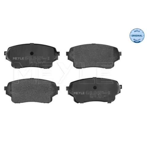 MEYLE Bremsbelagsatz, Scheibenbremse MEYLE-ORIGINAL: True to OE. 025 243 0115/W