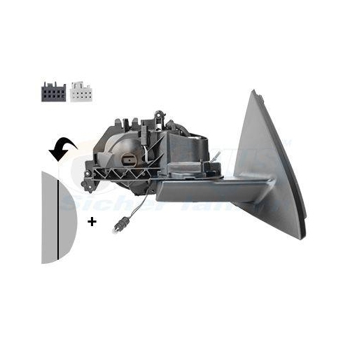 VAN WEZEL Au&szlig;enspiegel * HAGUS * 2930854