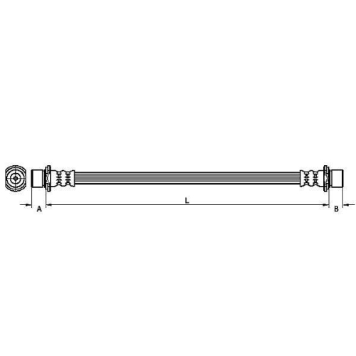 METZGER AUTOTEILE Bremsschlauch 4110056