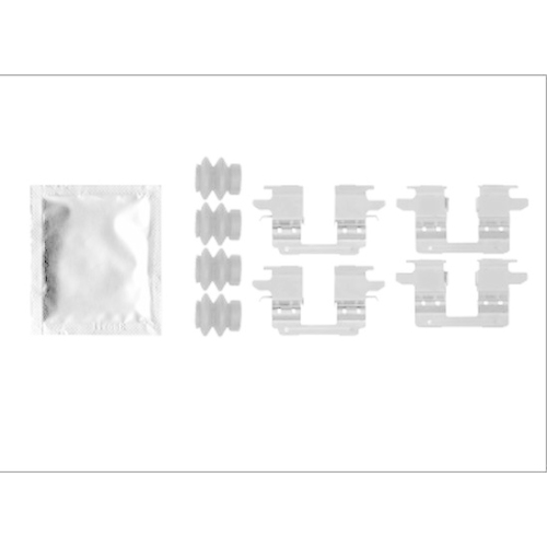 TEXTAR Zubeh&ouml;rsatz, Scheibenbremsbelag 82539900