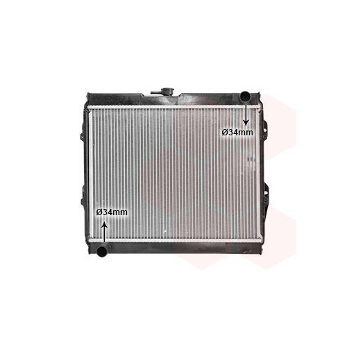 VAN WEZEL K&uuml;hler, Motork&uuml;hlung 58002090