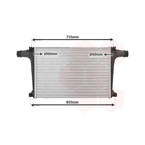VAN WEZEL Ladeluftk&uuml;hler 03014706