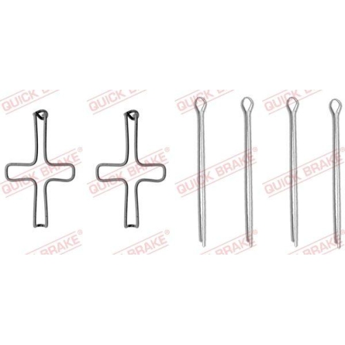 QUICK BRAKE Zubeh&ouml;rsatz, Scheibenbremsbelag 109-1099