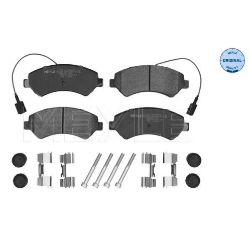 MEYLE Bremsbelagsatz, Scheibenbremse MEYLE-ORIGINAL: True to OE. 025 244 6619/W1