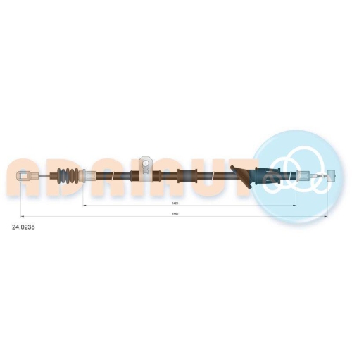 ADRIAUTO Seilzug, Feststellbremse 24.0238