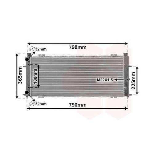 VAN WEZEL K&uuml;hler, Motork&uuml;hlung *** IR PLUS *** 58002094