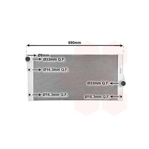 VAN WEZEL K&uuml;hler, Motork&uuml;hlung 06012706