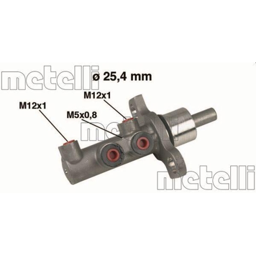 METELLI Hauptbremszylinder 05-0439