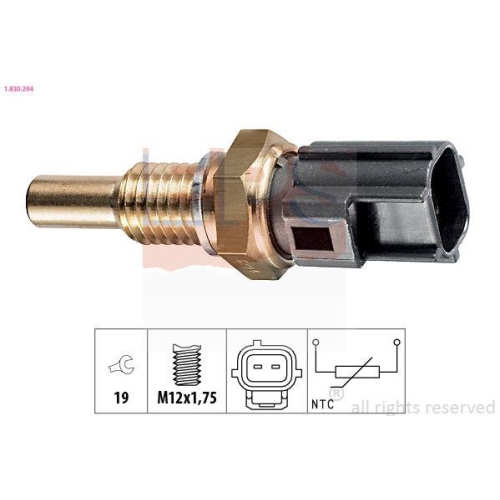 EPS Sensor, K&uuml;hlmitteltemperatur Made in Italy - OE Equivalent 1.830.294