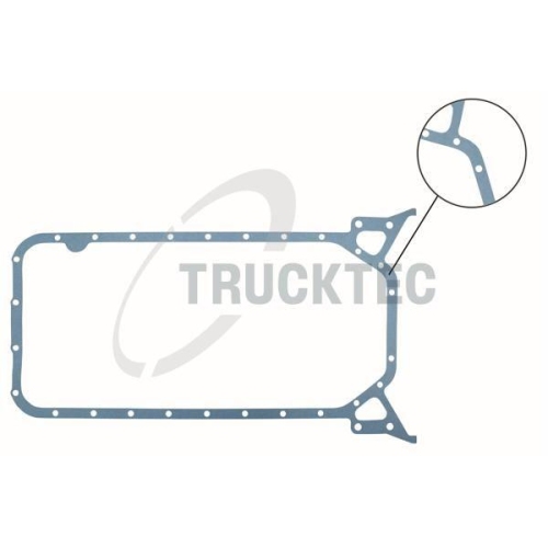 TRUCKTEC AUTOMOTIVE Dichtung, &Ouml;lwanne 02.10.043