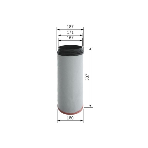 BOSCH Sekund&auml;rluftfilter F 026 400 701