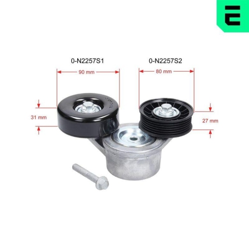 OPTIMAL Riemenspanner, Keilrippenriemen 0-N2257