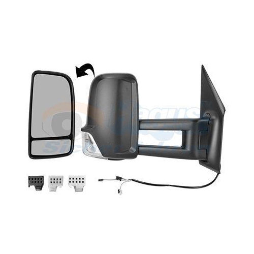 VAN WEZEL Au&szlig;enspiegel * HAGUS * 2973804