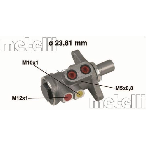 METELLI Hauptbremszylinder 05-0448