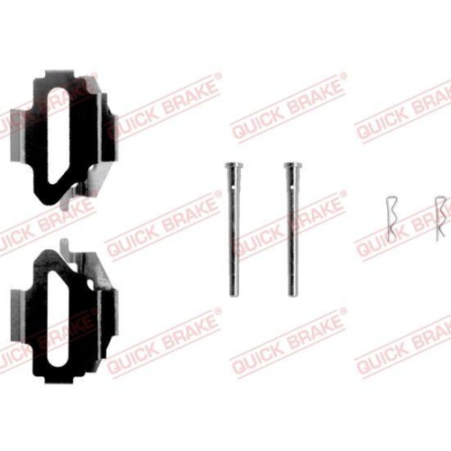 QUICK BRAKE Zubeh&ouml;rsatz, Scheibenbremsbelag 109-1168
