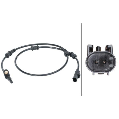 HELLA Sensor, Raddrehzahl 6PU 012 679-871