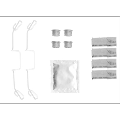 TEXTAR Zubehörsatz, Bremssattel 82540700