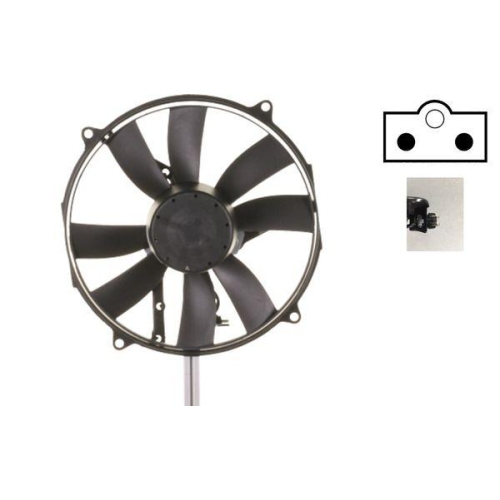 MAHLE Lüfter, Klimakondensator BEHR ACF 4 000S