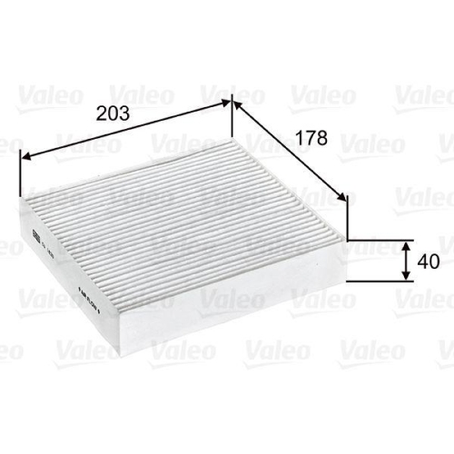 VALEO Filter, Innenraumluft VALEO ESSENTIAL 715603