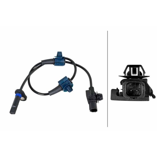 HELLA Sensor, Raddrehzahl 6PU 358 252-191