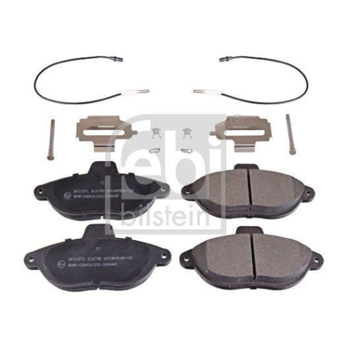 FEBI BILSTEIN Bremsbelagsatz, Scheibenbremse 16225