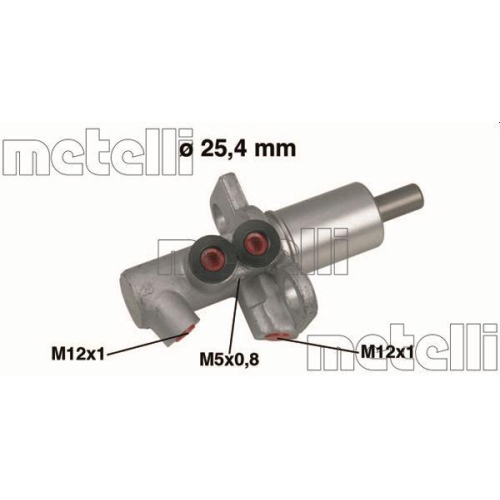 METELLI Hauptbremszylinder 05-0458
