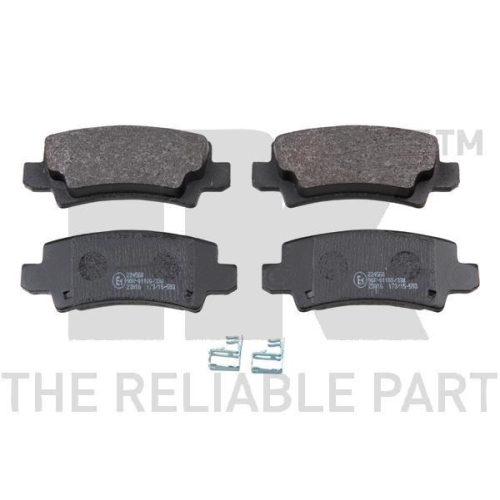 NK Bremsbelagsatz, Scheibenbremse 224560