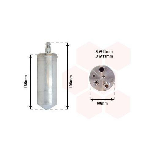 VAN WEZEL Trockner, Klimaanlage 4300D364