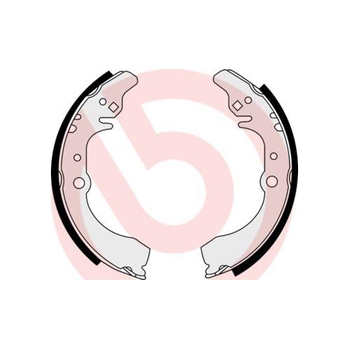 BREMBO Bremsbackensatz ESSENTIAL LINE S 16 512