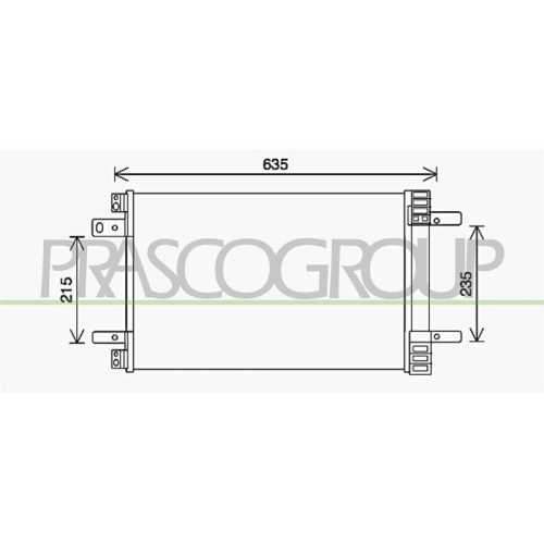PRASCO Kondensator, Klimaanlage PrascoSelection PG428C001