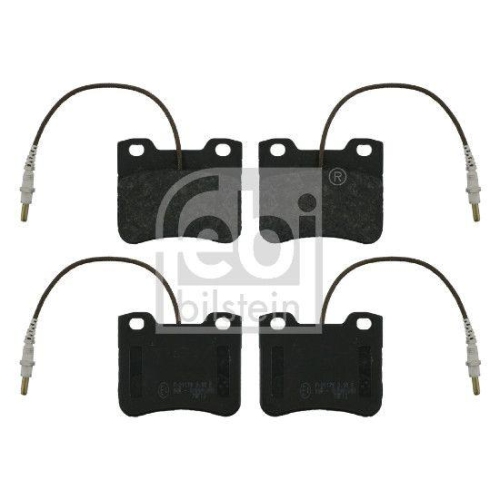 FEBI BILSTEIN Bremsbelagsatz, Scheibenbremse 16243