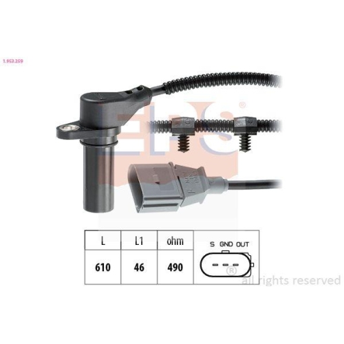 EPS Impulsgeber, Kurbelwelle Made in Italy - OE Equivalent