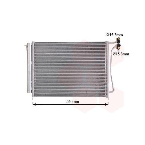 VAN WEZEL Kondensator, Klimaanlage 06005281