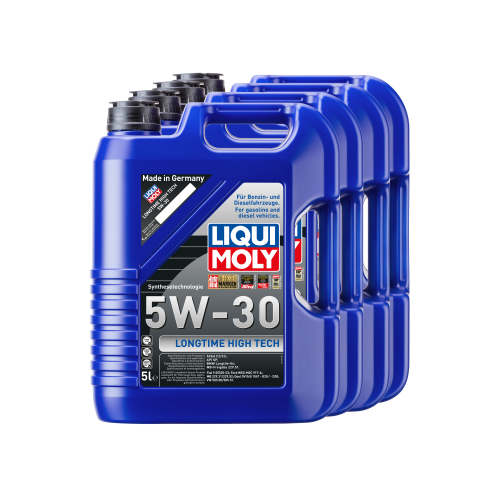 Liqui Moly Motor&ouml;l Longtime High Tech, 5W-30, 20-Liter 4 Kanister - Art.Nr. 1137