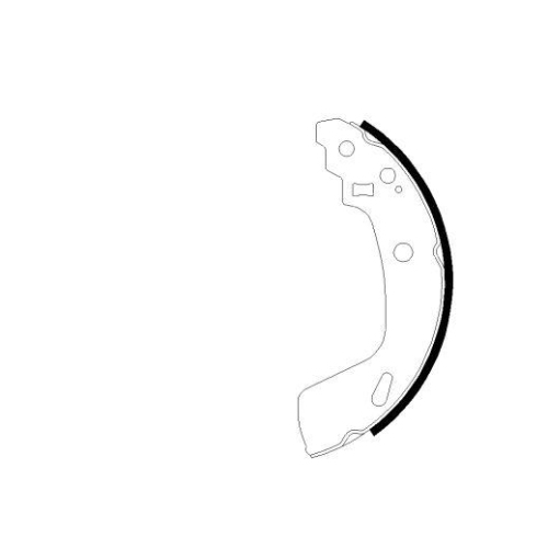 TEXTAR Bremsbackensatz 91082200