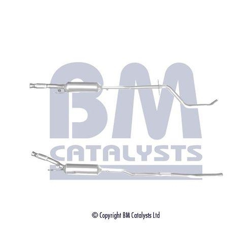 BM CATALYSTS Ru&szlig;-/Partikelfilter, Abgasanlage Approved