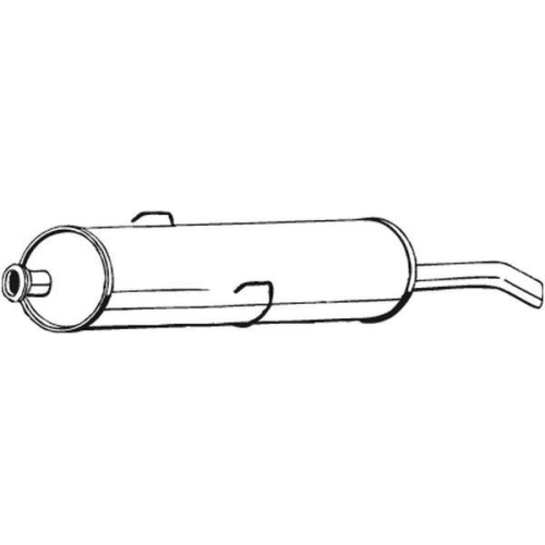 BOSAL Endschalldämpfer 190-867