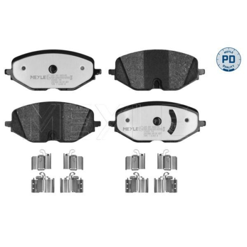 MEYLE Bremsbelagsatz, Scheibenbremse MEYLE-PD: Advanced performance and design. 025 261 6920/PD