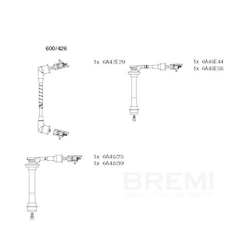 BREMI Z&uuml;ndleitungssatz 600/426