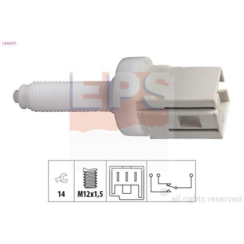 EPS Bremslichtschalter Made in Italy - OE Equivalent 1.810.077