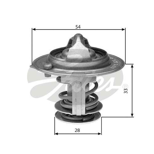GATES Thermostat, K&uuml;hlmittel TH29888G1