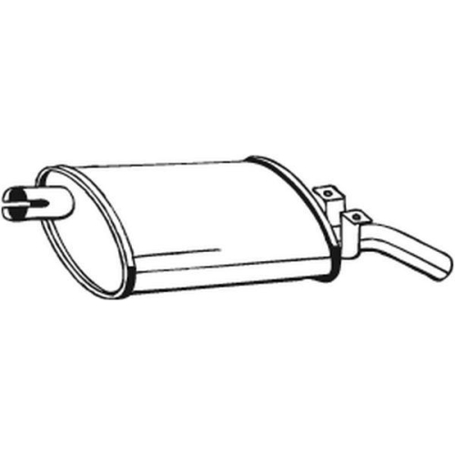 BOSAL Endschalld&auml;mpfer 200-953
