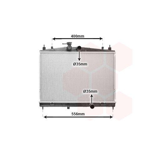 VAN WEZEL K&uuml;hler, Motork&uuml;hlung 13012717