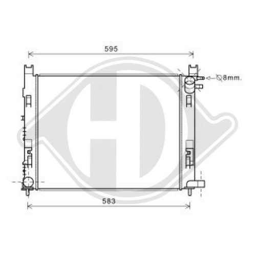 DIEDERICHS K&uuml;hler, Motork&uuml;hlung DIEDERICHS Climate DCM1885