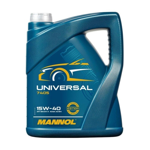Motor&ouml;l Motoren&ouml;l Mannol Universal 15W-40 5 Liter Kanister MN7405-5